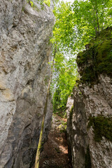 Falaises près de la grotte