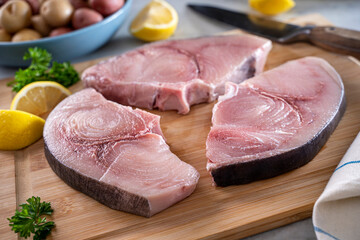 Swordfish Steaks - 443235071