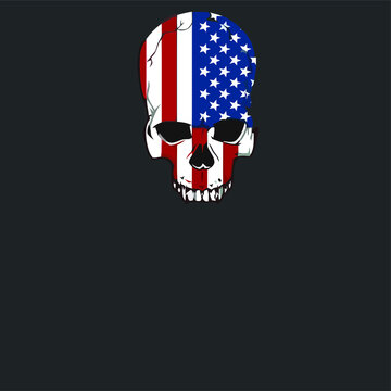 1,258 BEST Skull American Flag IMAGES, STOCK PHOTOS & VECTORS | Adobe Stock