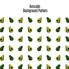 Avocado Background Pattern | Abstract background