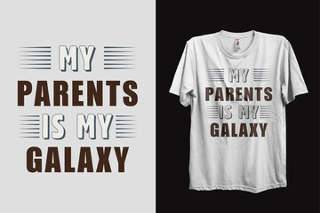 Parents day vector t shirt design.