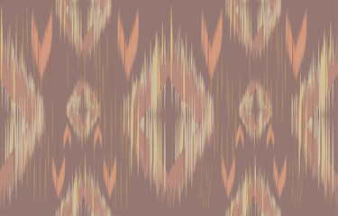 ethnicity ikat seamless pattern geometric ethnic oriental traditional embroidery style.Design for background,carpet,mat,wallpaper,clothing,wrapping,Batik,fabric,Vector illustration.
