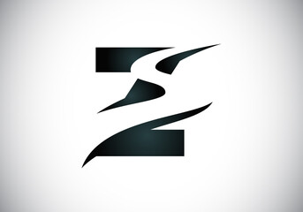 Initial Letter Z with backspace S or pathway Logo design vector template, Graphic Alphabet Symbol for Corporate Business Identity