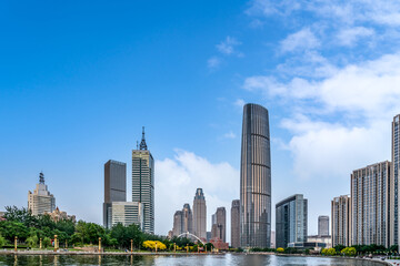 China's Tianjin City Architecture Landscape