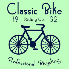 classic bike professional bicycling heather prism design vector illustration for use in design and print poster canvas