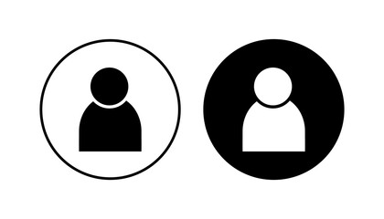 People icon set. person icon vector. User Icon vector