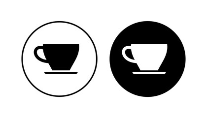 Coffee cup icon set. cup a coffee icon vector.