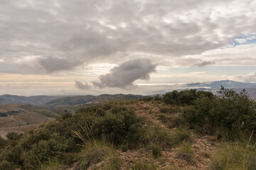 mountainous landscape in southern Spain