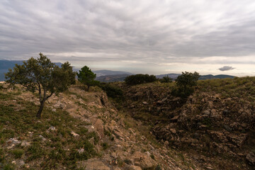 mountainous landscape in southern Spain
