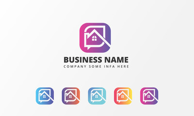 Modern Home Logo Design