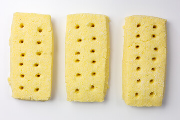 homemade traditional gluten free butter shortbread biscuit