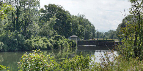 Die Mangfall bei Bad Aibling / Kolbermoor