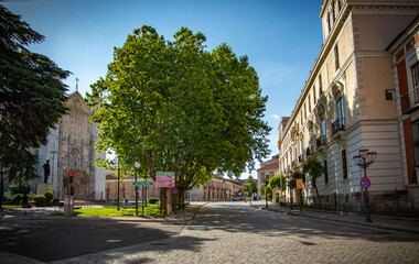 Obraz premium Valladolid ciudad histórica y monumental de la vieja Europa 