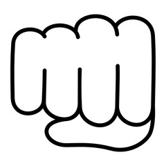 Finger Icon Design. Hand and Fingers Gesture Vector Symbol