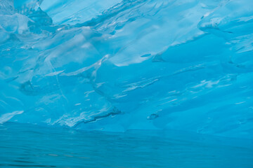 Ice berg detail in South East Alaska