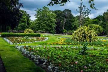 View of Botanic Gardens, Southport, UK.