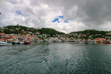 Fototapeta premium boats in the bay