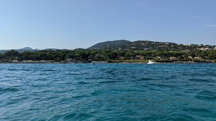 view of the sea from the sea