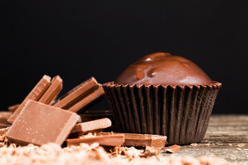 real chocolate cocoa