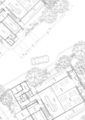 Write a blueprint architecture for building.