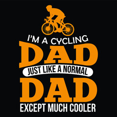 cool biker dad design vector illustration for use in design and print poster canvas