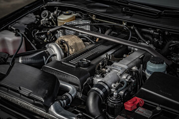 Plakat 1 JZ-GTE engine 