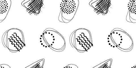 Creative background of hand-drawn details,frames,cells,circles.Abstract endless background, creative fabric print, wallpaper, wrapping paper