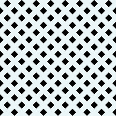 Black rhombuses pattern. Vector rhomb ornament.