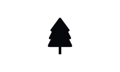 christmas tree silhouette various
