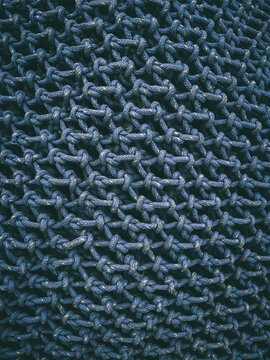 close up of a net