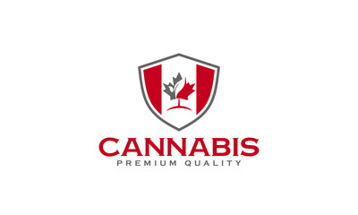 
Cannabis Logo Template vector symbol nature
