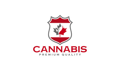 
Cannabis Logo Template vector symbol nature
