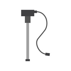 Capacitive fuel sensor for measuring the amount of fuel in the vehicle tank