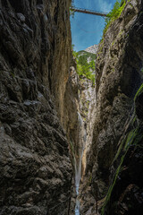 Wanderung von Hammersbach über die Höllentalklamm auf den Höllentalanger und über den Stangensteig zurück.
