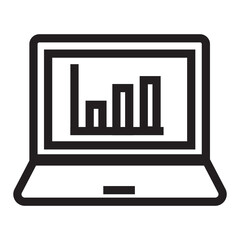 Analysis icon.Vector illustration