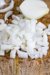 table while cooking the food
