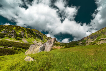 landscape in the mountains