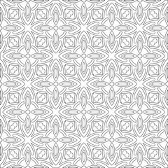 
Vector geometric pattern. Repeating elements stylish background abstract ornament for wallpapers and 

backgrounds. Black and white colors 
