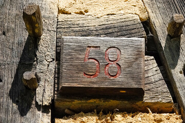 very old house number 58