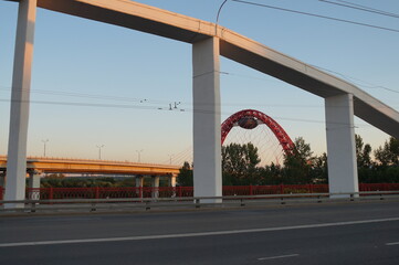 bridge over the river