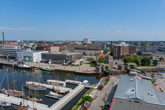 Bremerhaven Hafenwelten Auswandererhaus Hafen 
