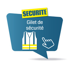Logo gilet de sécurité.