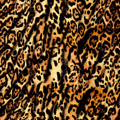 Mixed animal skin seamless pattern for textile print.