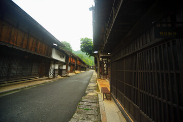 Fototapeta premium 中山道妻籠宿