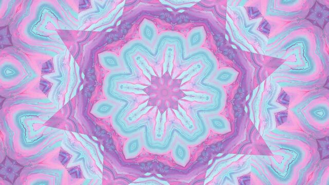 マンダラ・万華鏡のCG映像素材