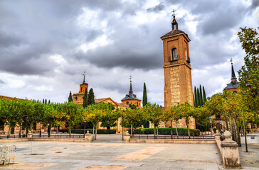 Santa Maria Tower in Alcala de Henares, Spain
