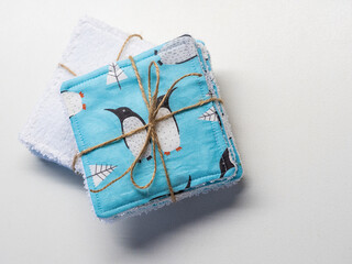 Reusable makeup remover wipes