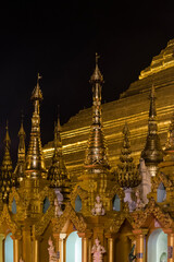Detail of Shwedagon Pagoda, Yangon