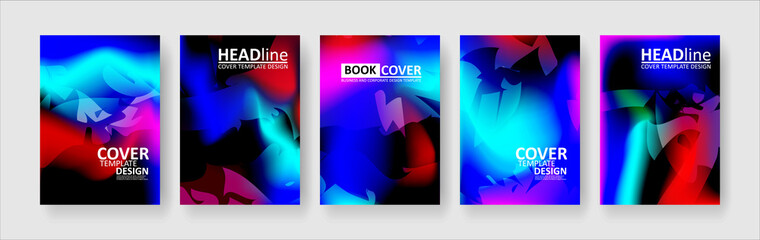 abstract background with gradient color. Applicable for design cover, presentation, invitation, flyer, annual report, poster and business card, desing packaging - Vector