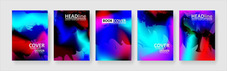abstract background with gradient color. Applicable for design cover, presentation, invitation, flyer, annual report, poster and business card, desing packaging - Vector
